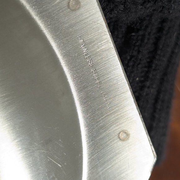 MCM stainless steel soup bowls Japan ´set´ of 3, sauce bowls with attached dish - Picture 9 of 12